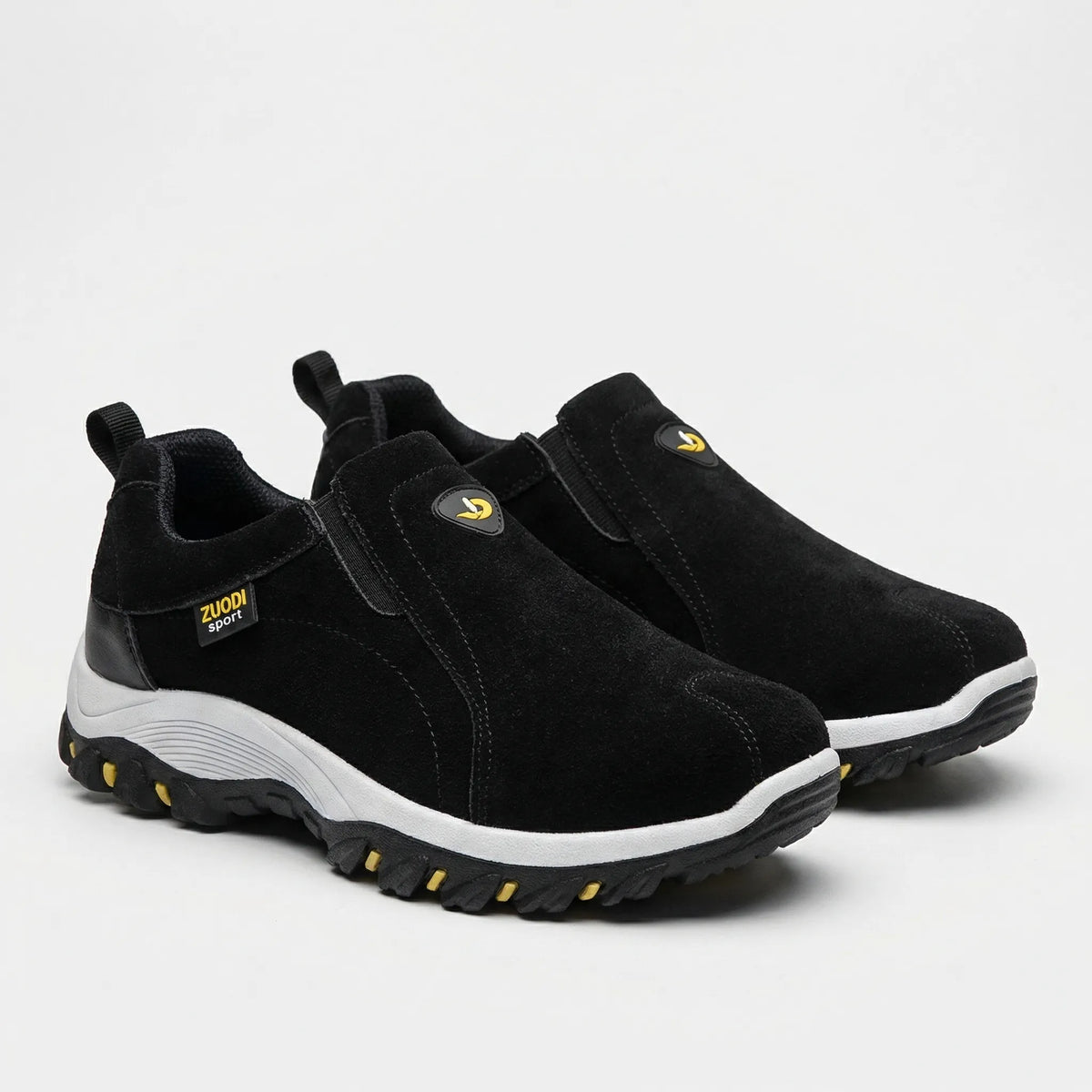 Men's Slip-On Hiking Shoes Casual Walking Sneakers