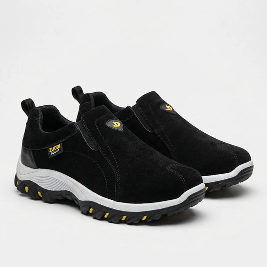Men's Slip-On Hiking Shoes Casual Walking Sneakers