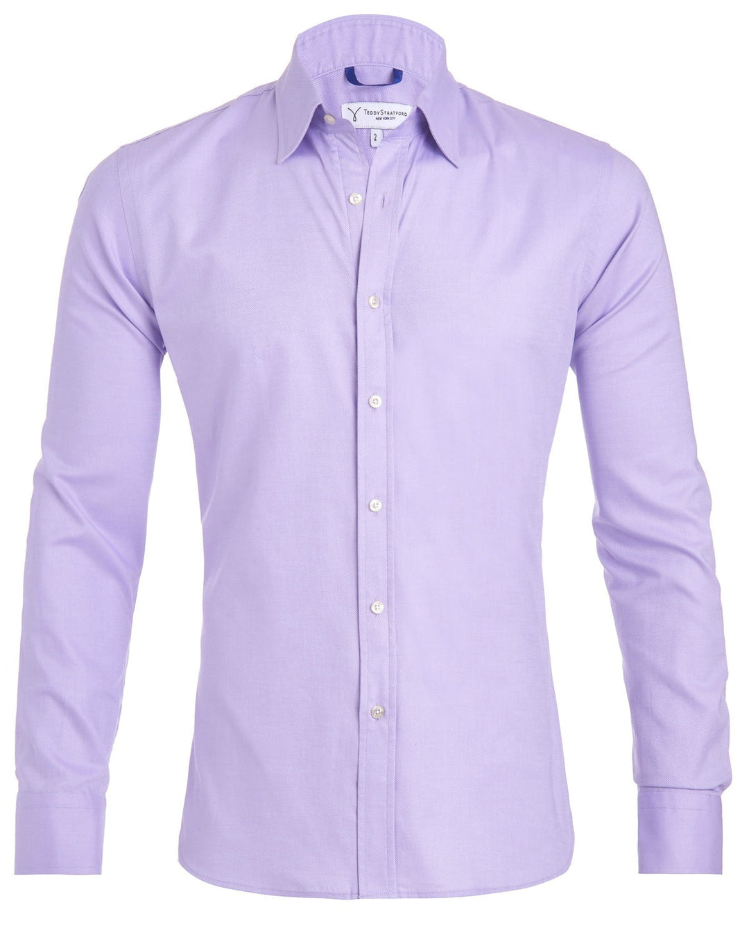 Men's Button Front Long Sleeve Collared Shirt
