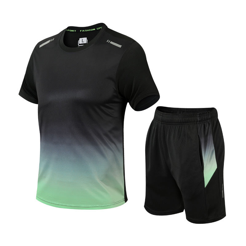 Men's Short Sleeve T-Shirt and Shorts Set