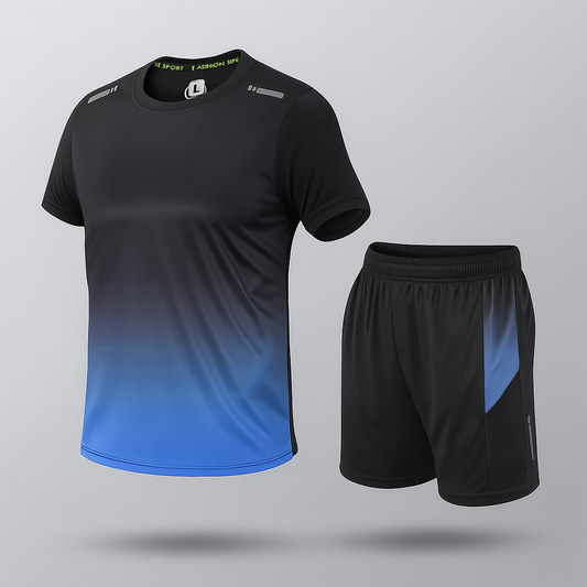 Men's Short Sleeve T-Shirt and Shorts Set