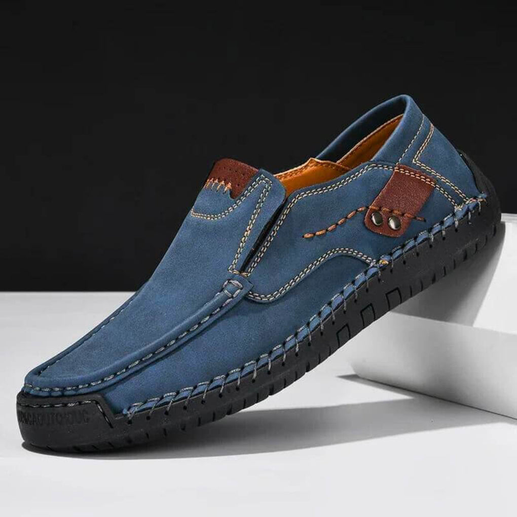 Men's Slip-On Moc Toe Casual Shoes