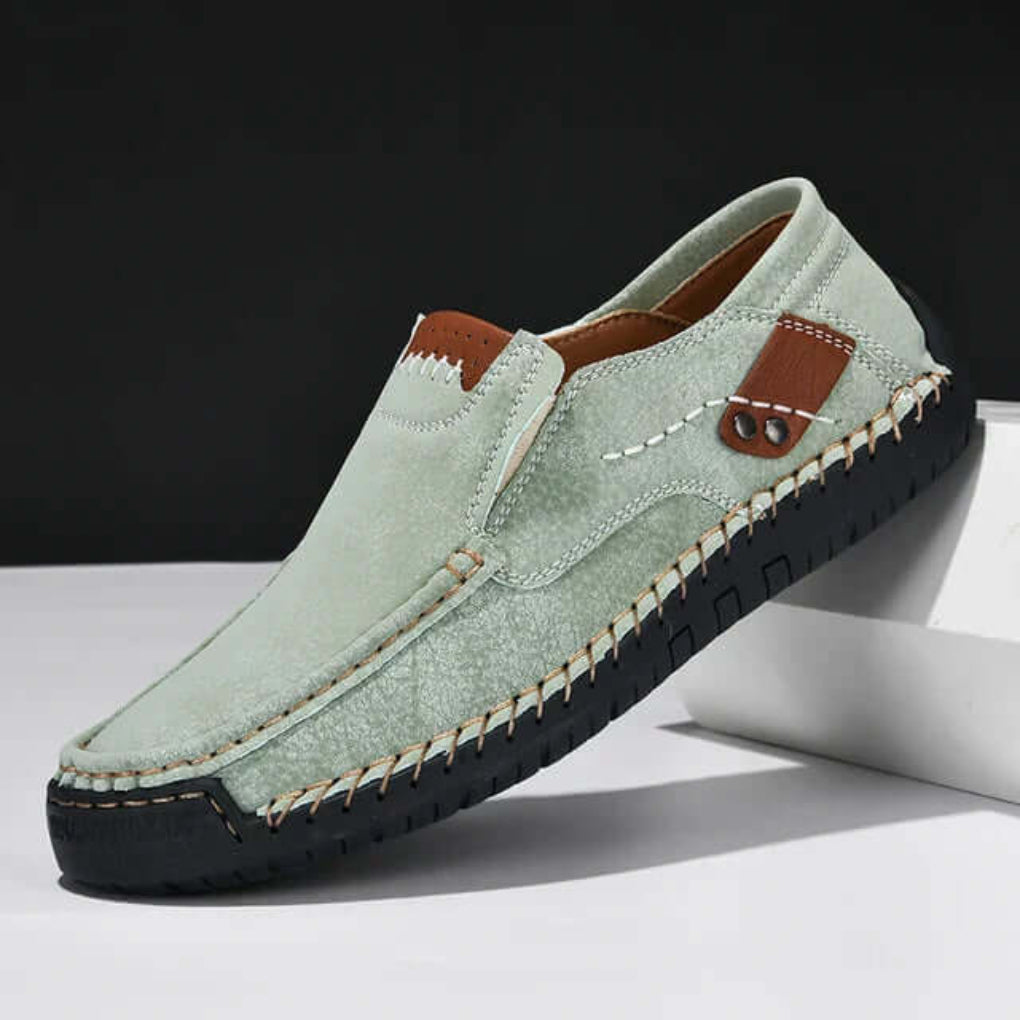 Men's Slip-On Moc Toe Casual Shoes