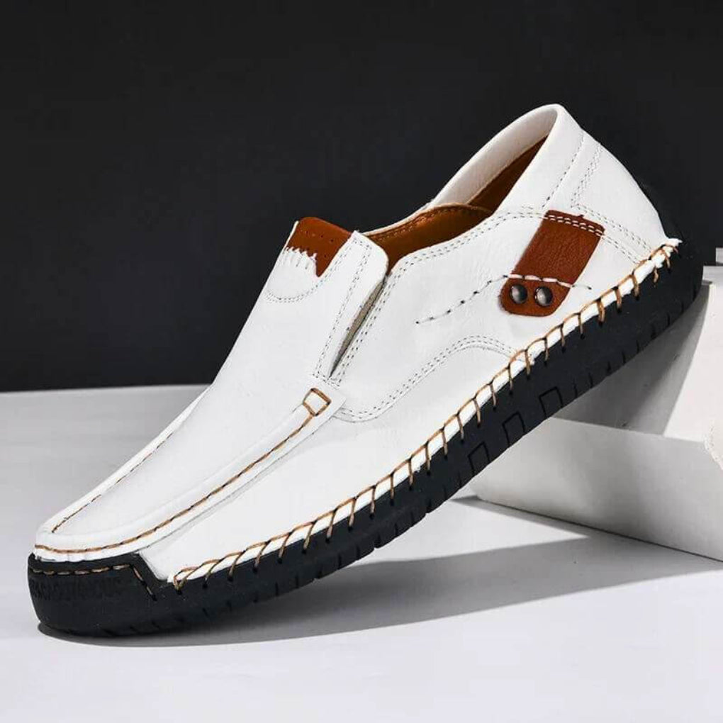 Men's Slip-On Moc Toe Casual Shoes