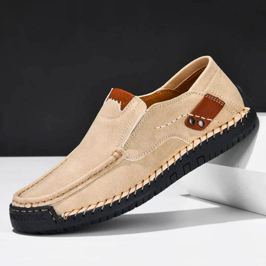 Men's Slip-On Moc Toe Casual Shoes