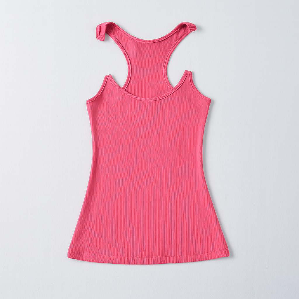 Women's Ribbed Racerback Camisole Tank Top