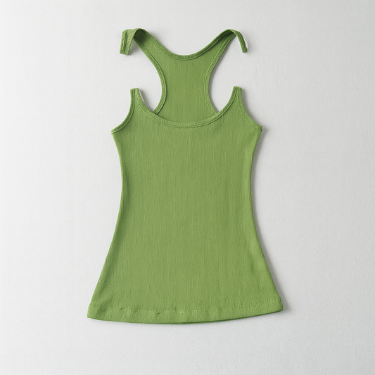 Women's Ribbed Racerback Camisole Tank Top